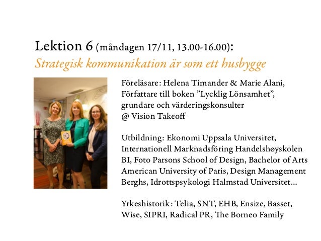 strategisk kommunikation utbildning strategisk kommunikation utbildning